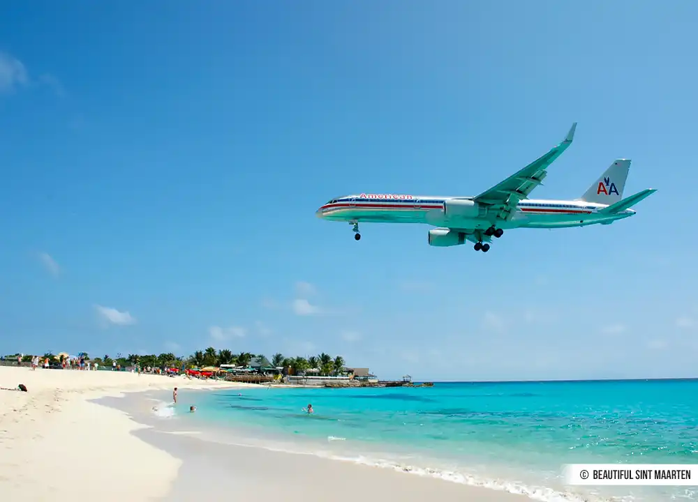 Vliegen naar Sint Maarten!