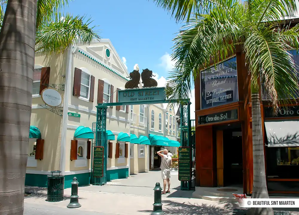 Old Street in Philipsburg