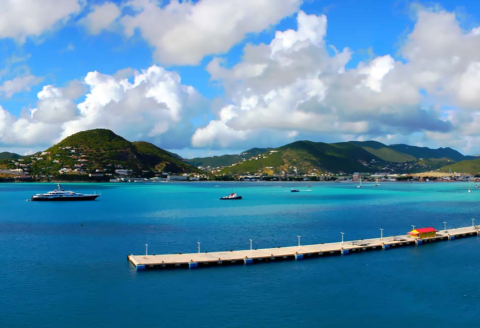 Landschap Sint Maarten